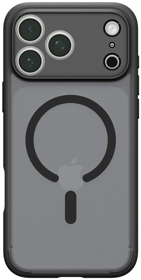 Dėklas Spigen Ultra Hybrid MagSafe iPhone 17 Pro Max / 18 Pro Max FROST Juodas
