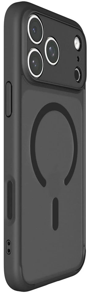 Dėklas Spigen Ultra Hybrid MagSafe iPhone 17 Pro Max / 18 Pro Max FROST Juodas