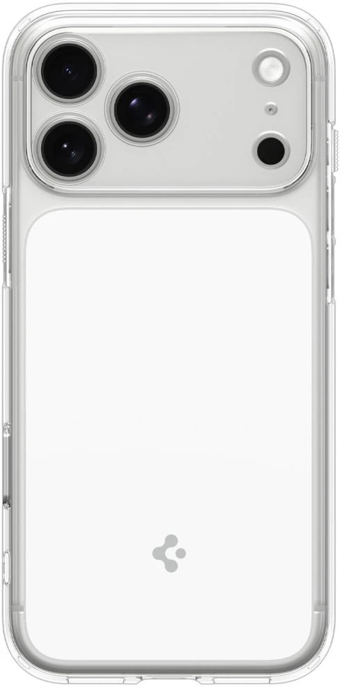 Dėklas Spigen Ultra Hybrid T MagSafe iPhone 17 Pro / 18 Pro BLIZGUS Baltas