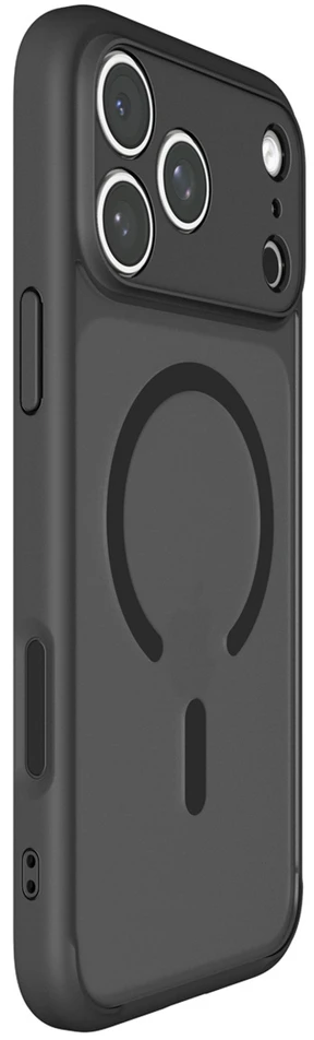 Dėklas Spigen Ultra Hybrid MagSafe iPhone 17 Pro / 18 Pro FROST Juodas