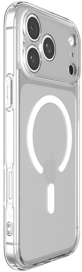 Spigen Ultra Hybrid MagSafe dėklas iPhone 18 Pro Max / 17 Pro Max - permatomas ir baltas