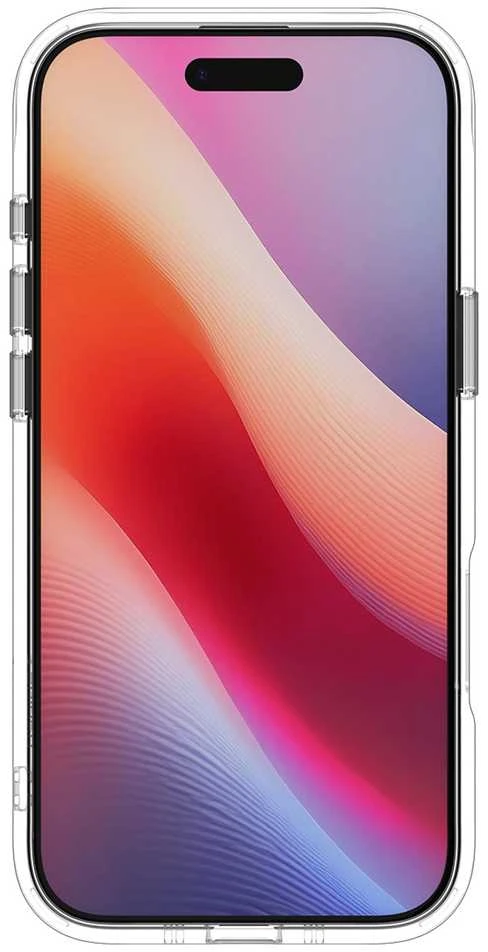 Spigen Ultra Hybrid "S" MagSafe dėklas skirtas Apple iPhone 17 Air – skaidrus and baltos spalvos