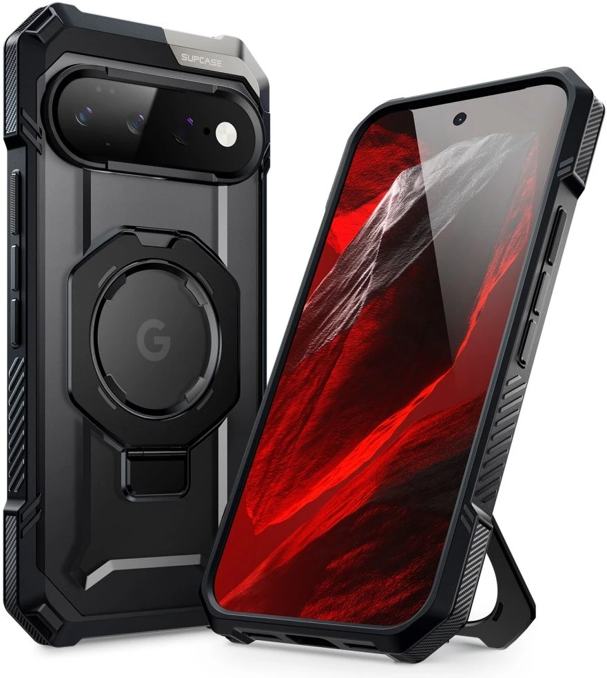SupCase UB GRIP MAG MagSafe DĖKLAS GOOGLE PIXEL 11 Pro XL Juodas