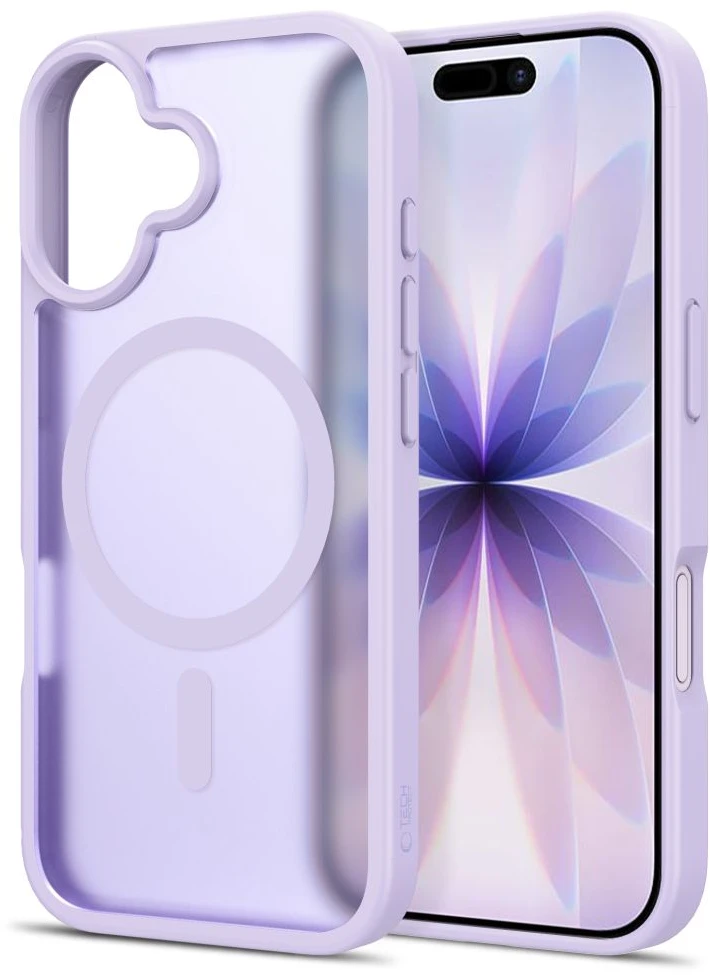 Dėklas Tech-Protect BasicMag MagSafe iPhone 17 Case - Matte Lilac