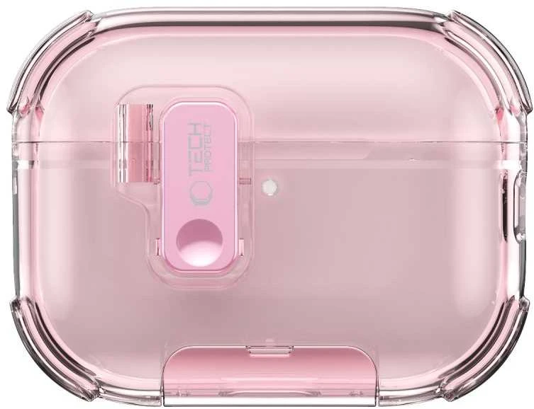 Dėklas Tech-Protect Bounce Pro Apple AirPods Pro 3 rožinės spalvos