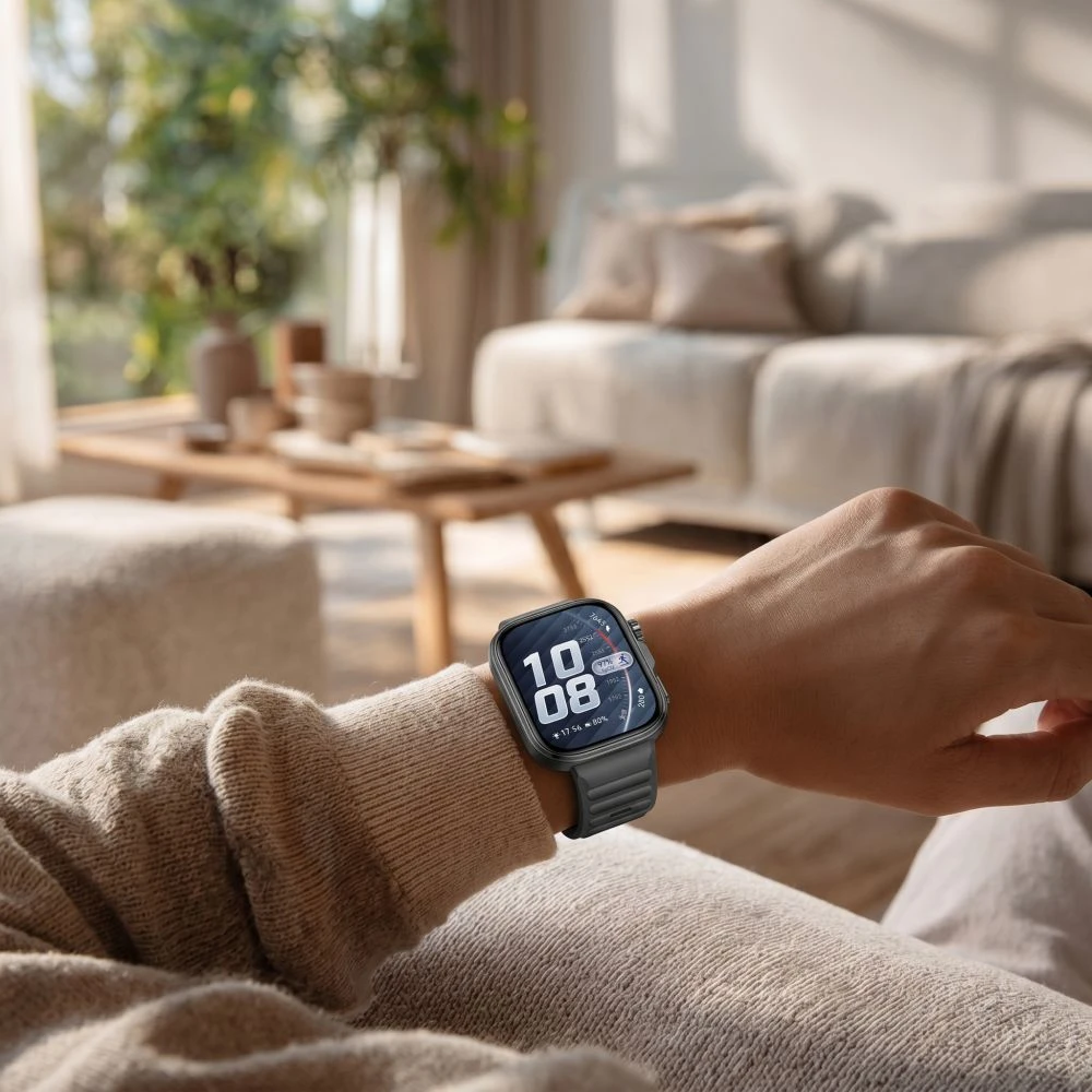 Dėklas Tech-Protect Defense Huawei Watch Fit 5 Pro juodos spalvos
