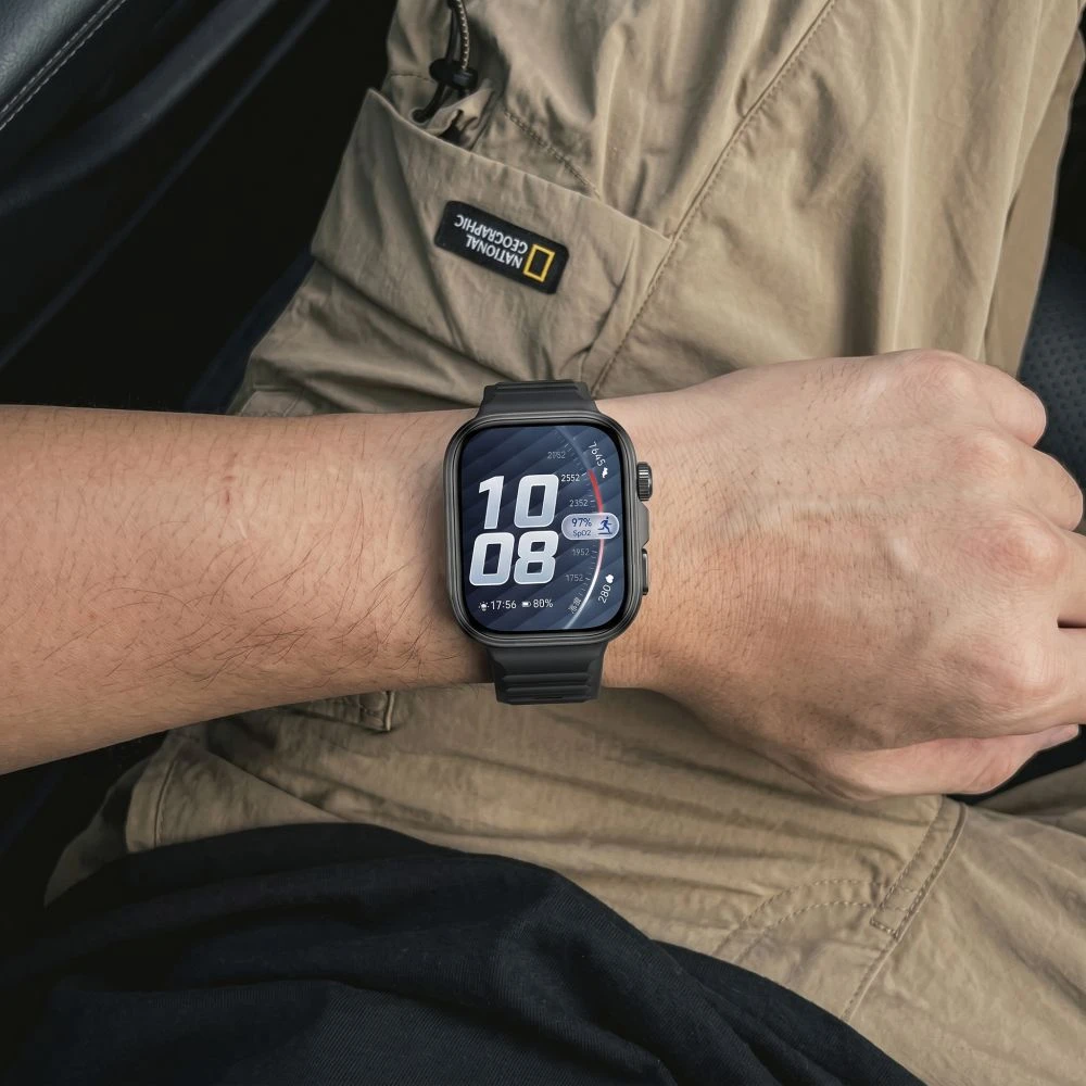 Dėklas Tech-Protect Defense Huawei Watch Fit 5 Pro juodos spalvos