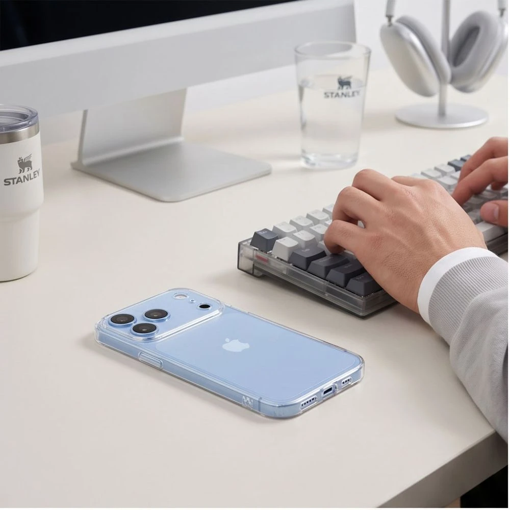 Dėklas Tech-Protect FlexAir Case for iPhone 17 Pro / 18 Pro - Transparent