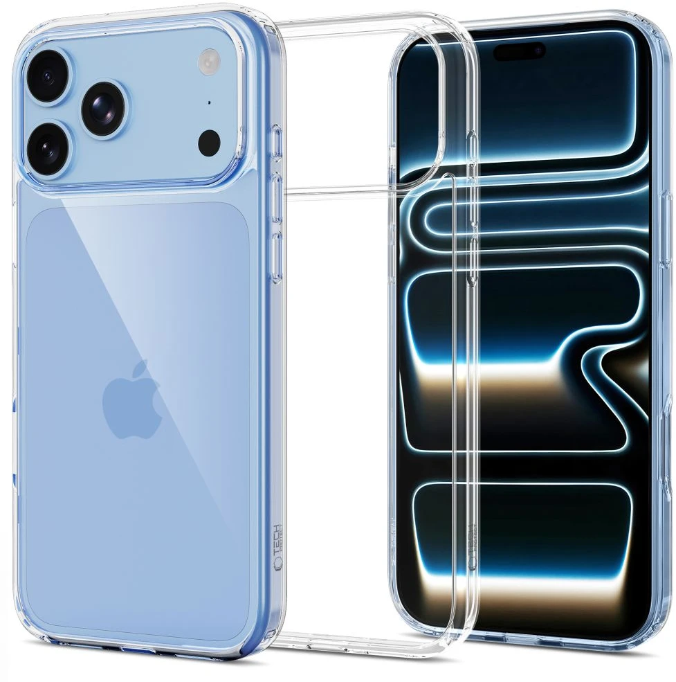 Dėklas Tech-Protect FlexAir Hybrid Case for iPhone 17 Pro / 18 Pro - Transparent