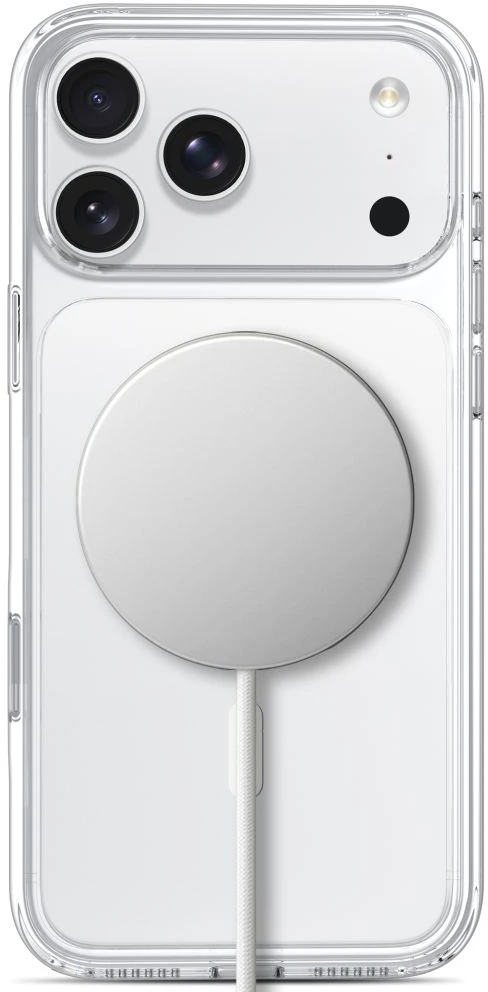 Dėklas Tech-Protect Flexair Hybrid CC MagSafe Case for iPhone 17 Pro / 18 Pro - Clear