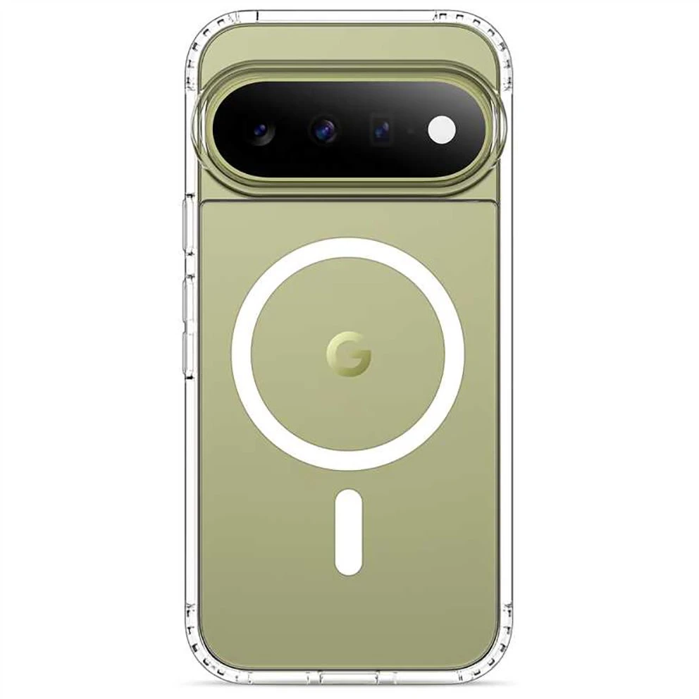 TECH-PROTECT FLEXAIR HYBRID MAGSAFE GOOGLE PIXEL 9 / 9 PRO / 10 / 10 PRO / 11 / 11 PRO SKAIDRUS DĖKLAS