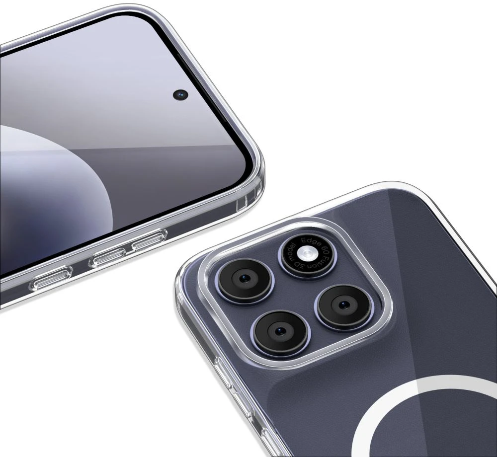 „Tech-Protect FlexAir Hybrid MagSafe“ dėklas, skirtas „Motorola Moto G67 / G77“ – skaidrus
