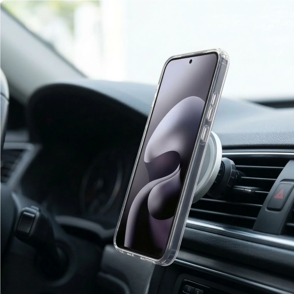 „Tech-Protect FlexAir Hybrid MagSafe“ dėklas, skirtas „Motorola Moto G67 / G77“ – skaidrus