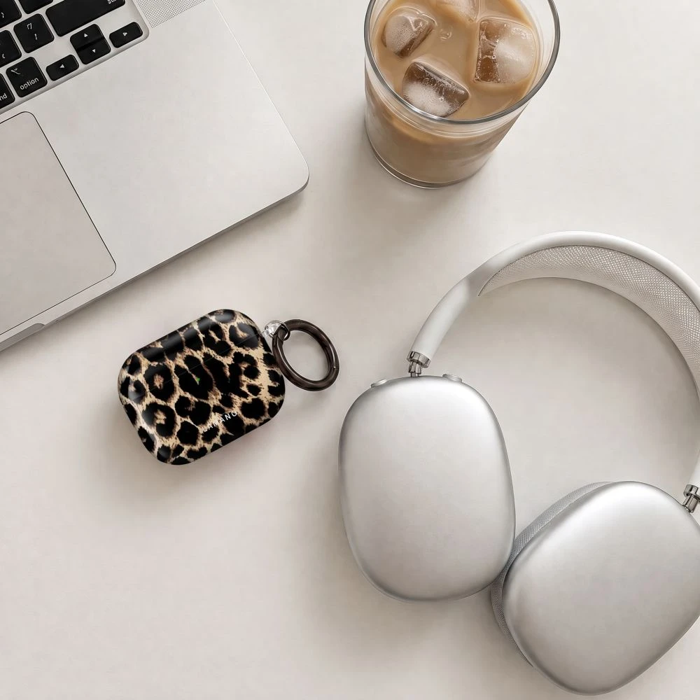 Dėklas Tech-Protect Lamano case for AirPods Pro 3 - juodas and ruda