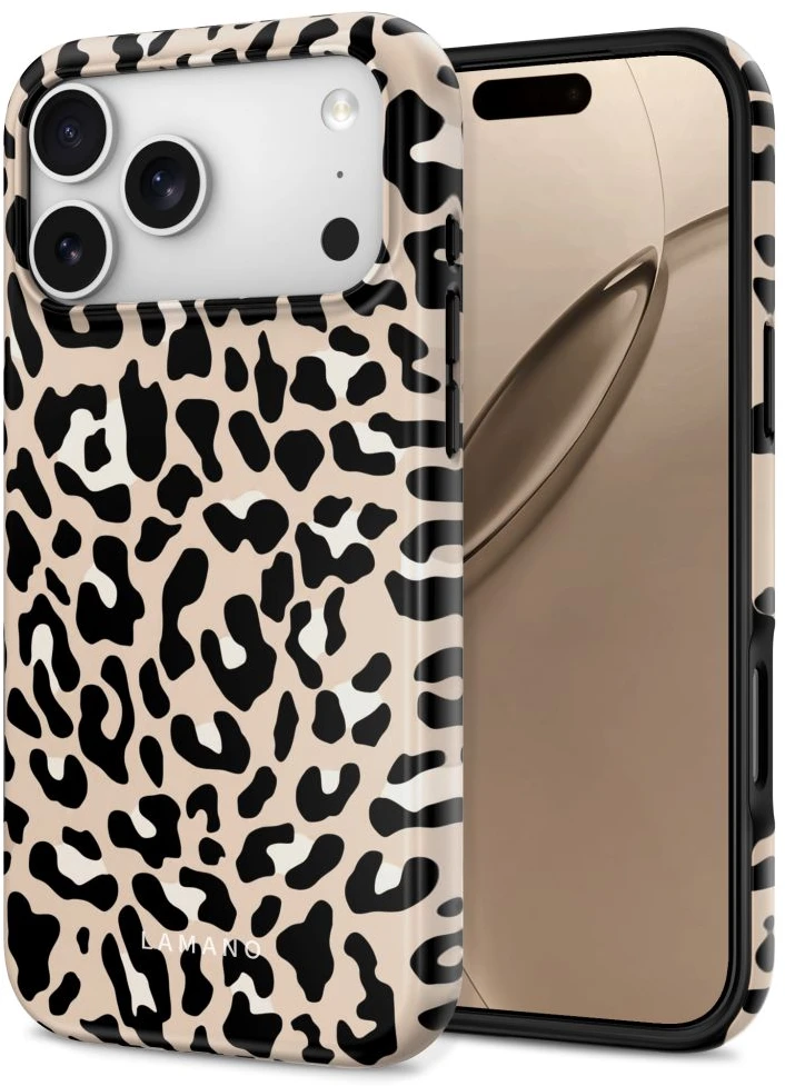 Dėklas Tech-Protect Lamano MagSafe case for iPhone 18 Pro / 17 Pro - beige and juodas