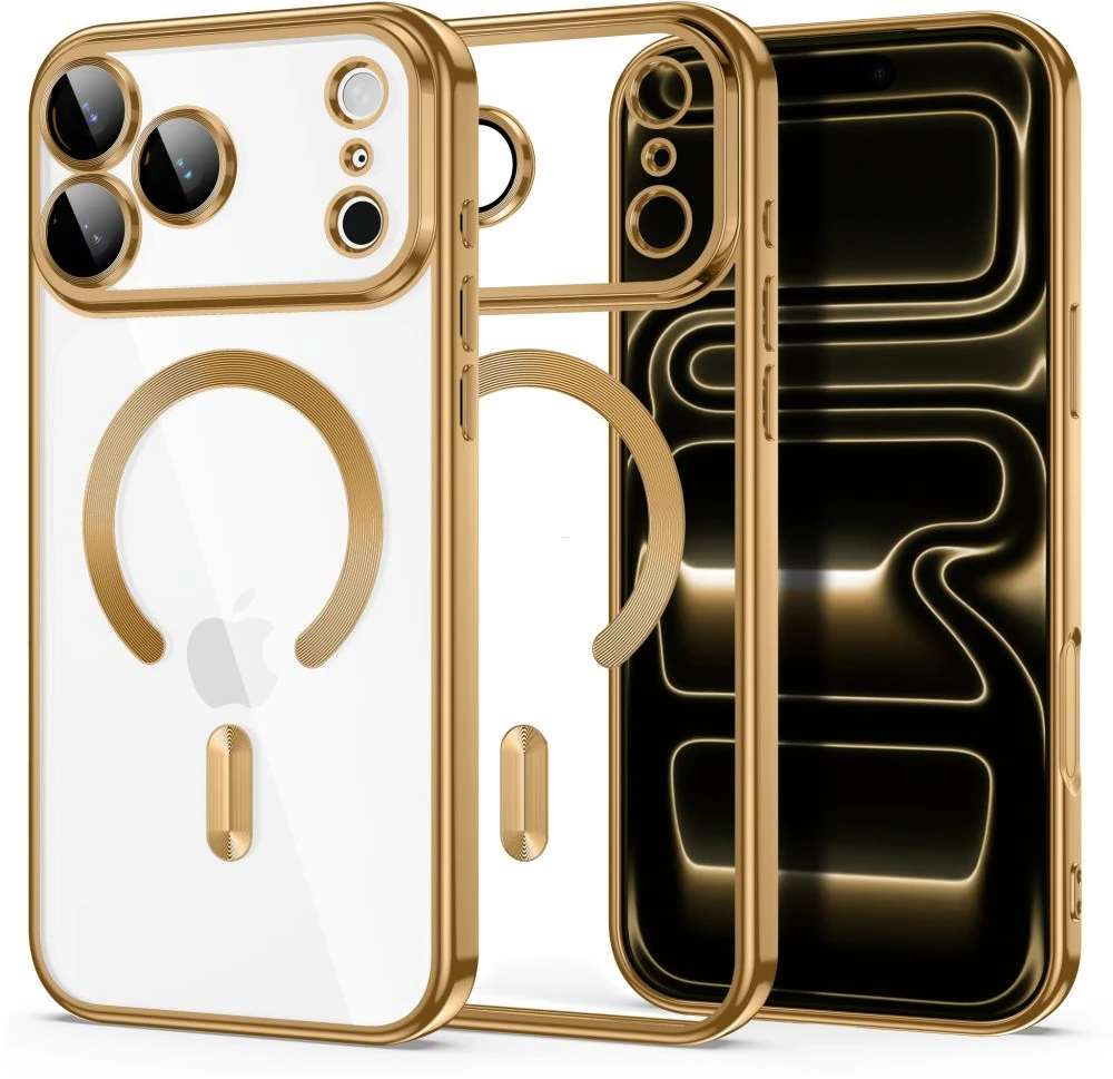 Tech-Protect MagFlex dėklas, skirtas iPhone 18 Pro Max / 17 Pro Max – Auksinė