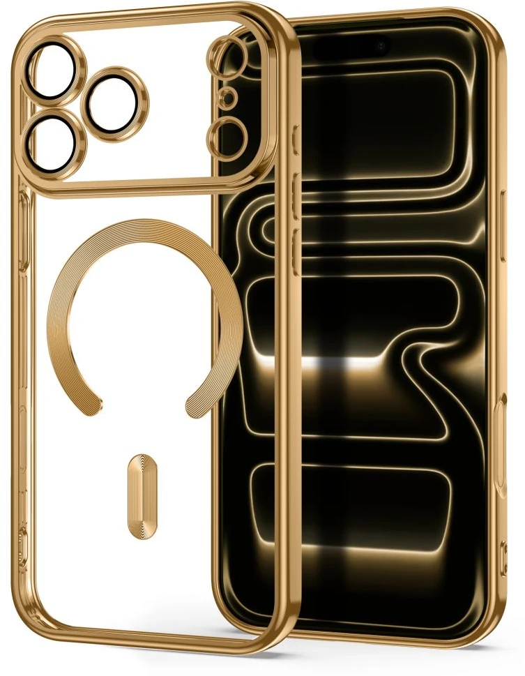 Tech-Protect MagFlex dėklas, skirtas iPhone 18 Pro Max / 17 Pro Max – Auksinė