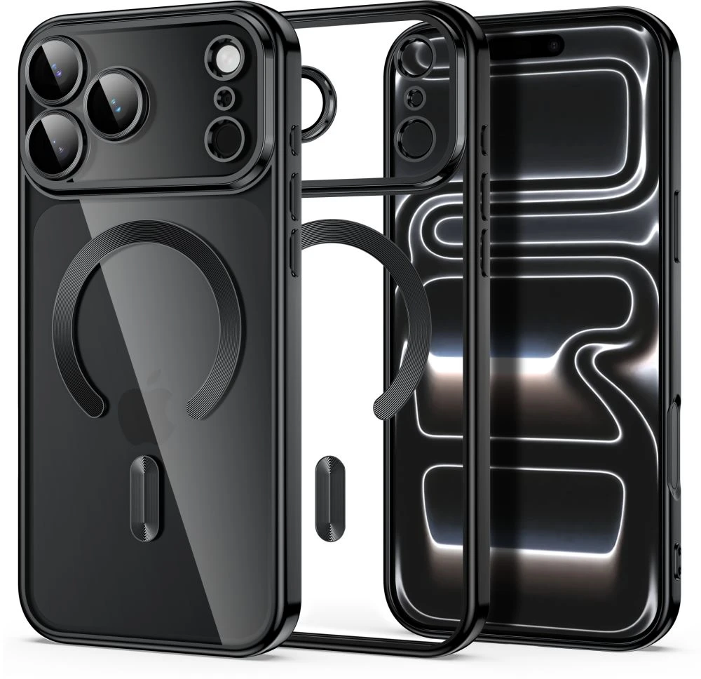 Tech-Protect MagFlex dėklas, skirtas iPhone 18 Pro / 17 Pro – juodas