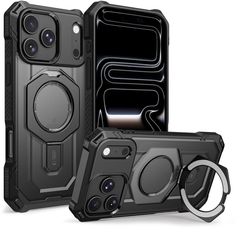 Dėklas Tech-Protect MagForce MagSafe Case for iPhone 17 Pro Max / 18 Pro Max - Matte Juodas