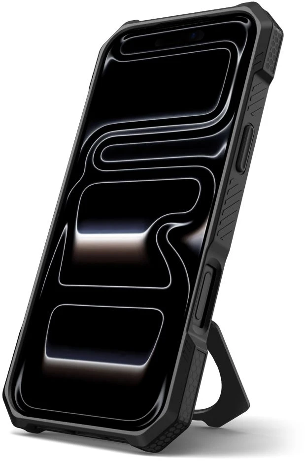 Tech-Protect MagForce MagSafe dėklas, skirtas iPhone 17 Pro / 18 Pro – matinė juoda