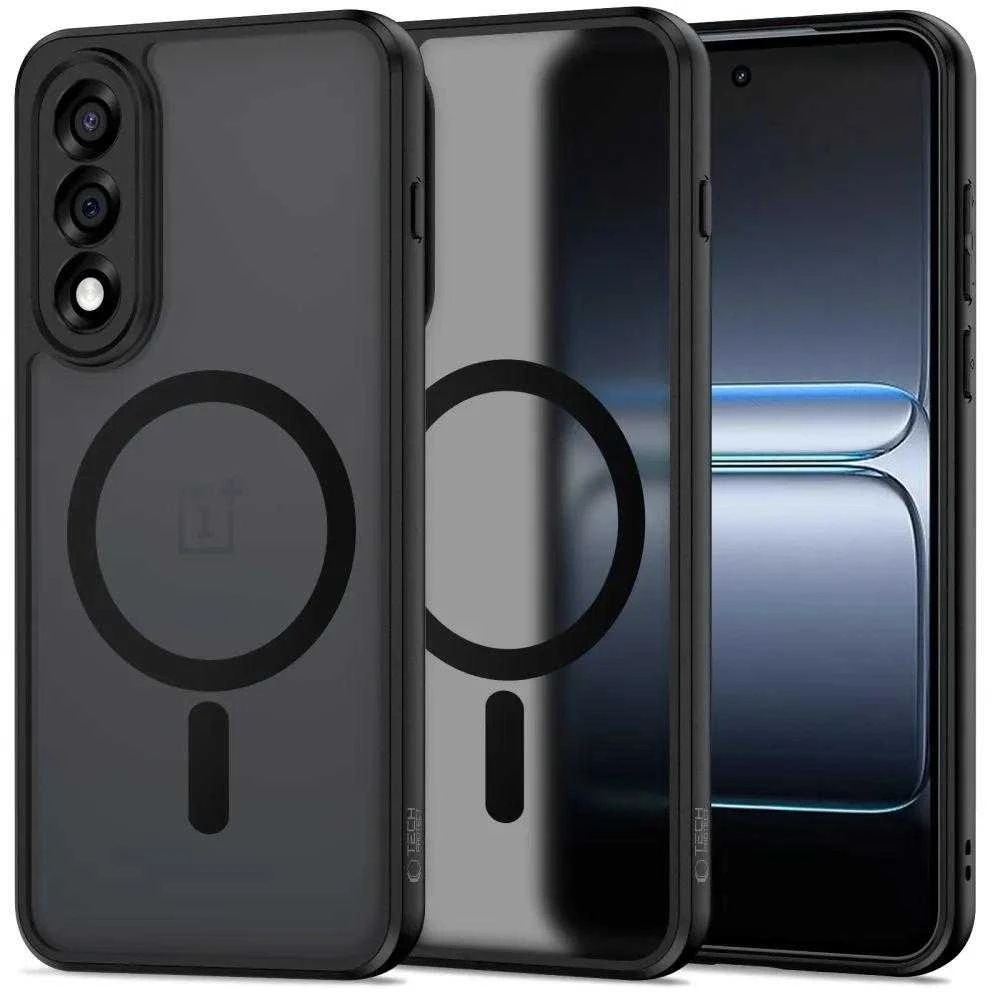 Dėklas Tech-Protect MagMat MagSafe OnePlus Nord 5 matinis juodos spalvos