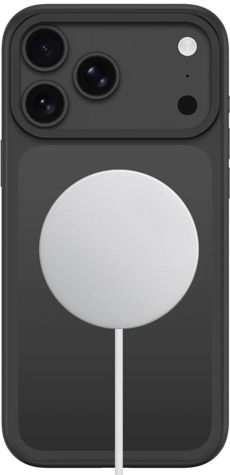 Dėklas TECH-PROTECT MAGMAT MagSafe CC iPhone 17 Pro / 18 Pro MATINIS juodos spalvos