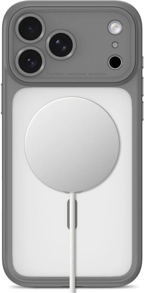 Dėklas Tech-Protect MagPeak MagSafe CC Case for iPhone 18 Pro Max / 17 Pro Max - Matte Pilkas