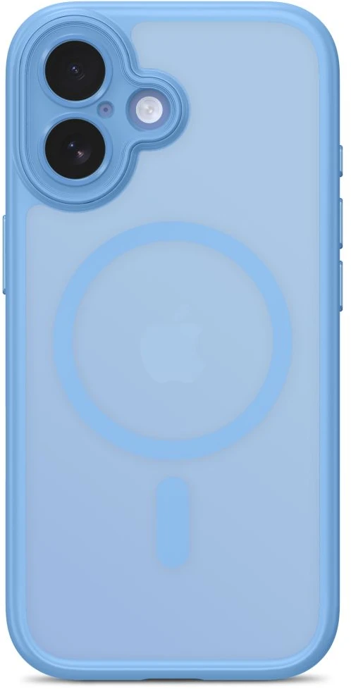 Tech-Protect MagPeak MagSafe CC dėklas iPhone 17 - matinė mėlyna