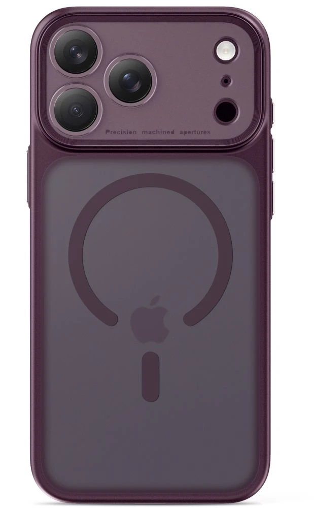 Dėklas Tech-Protect MagPrime MagSafe CC case for iPhone 18 Pro Max / 17 Pro Max - burgundy
