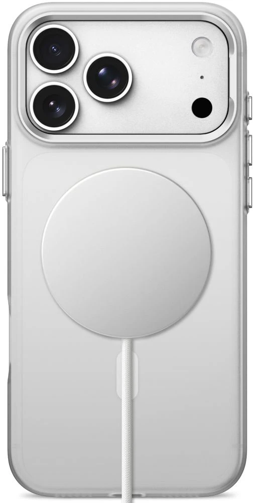 Tech-Protect MagZero MagSafe dėklas, skirtas iPhone 17 Pro Max / 18 Pro Max - Matinis baltas