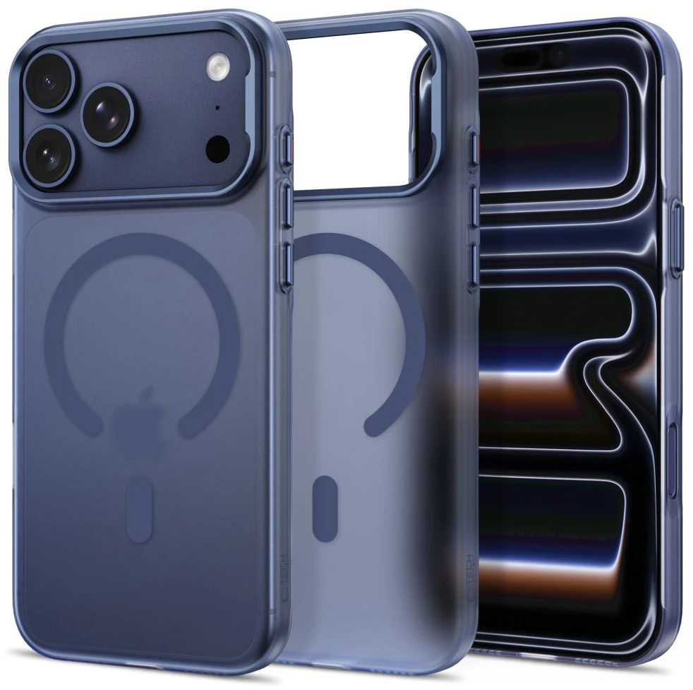 Dėklas Tech-Protect MagZero MagSafe Case for iPhone 17 Pro Max / 18 Pro Max - Matte Navy Mėlyna