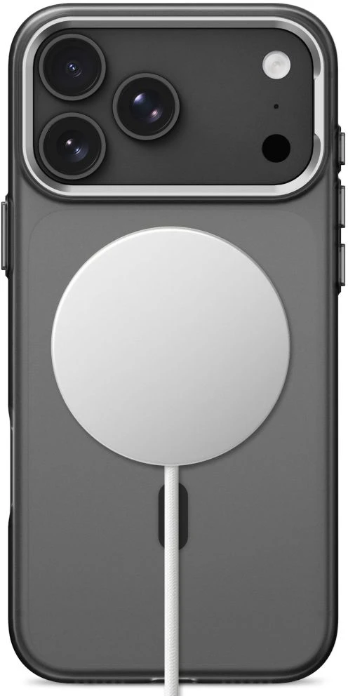 Dėklas Tech-Protect MagZero MagSafe Case for iPhone 17 Pro Max / 18 Pro Mac - Translucent Matte Juodas