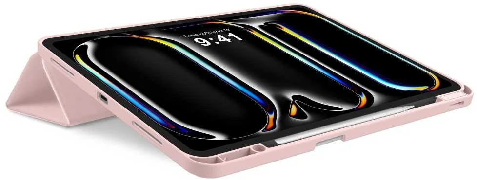 Tech-Protect SC Pen Case for iPad Pro 13” 7 / 8 / 2024-2025 - Rožinė