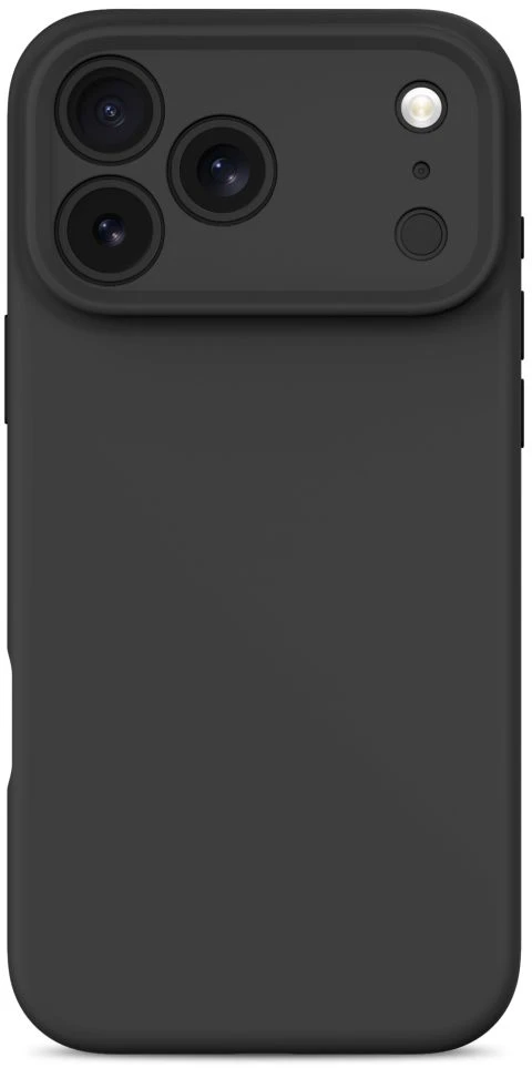 Tech-Protect silikoninis „MagSafe“ dėklas skirtas iPhone 18 Pro / 17 Pro – juodas
