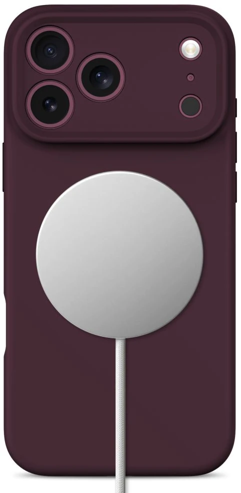 Tech-Protect silikoninis MagSafe dėklas iPhone 18 Pro / 17 Pro – bordinė spalva