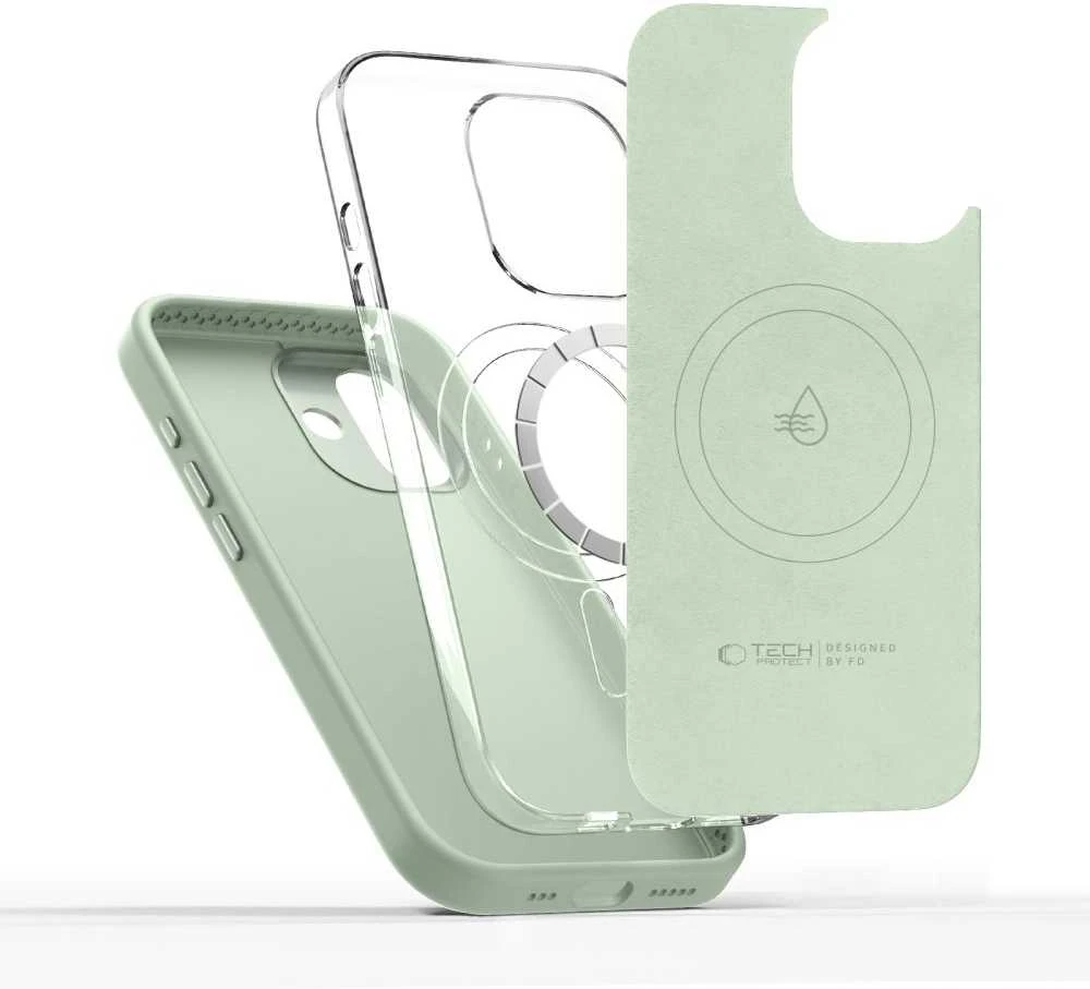 „Tech-Protect Uniq MagSafe“ dėklas, skirtas „iPhone 17“ (su receptu)