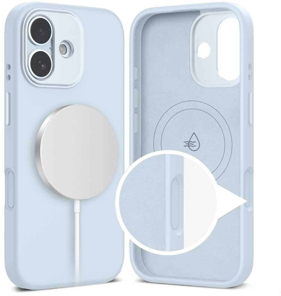 „Tech-Protect Uniq MagSafe“ dėklas, skirtas „iPhone 17“ - mėlynas