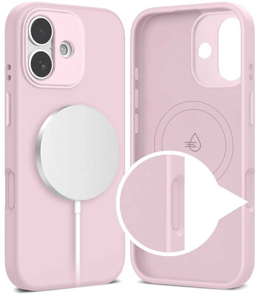„Tech-Protect Uniq MagSafe“ dėklas, skirtas „iPhone 17“ – rožinis