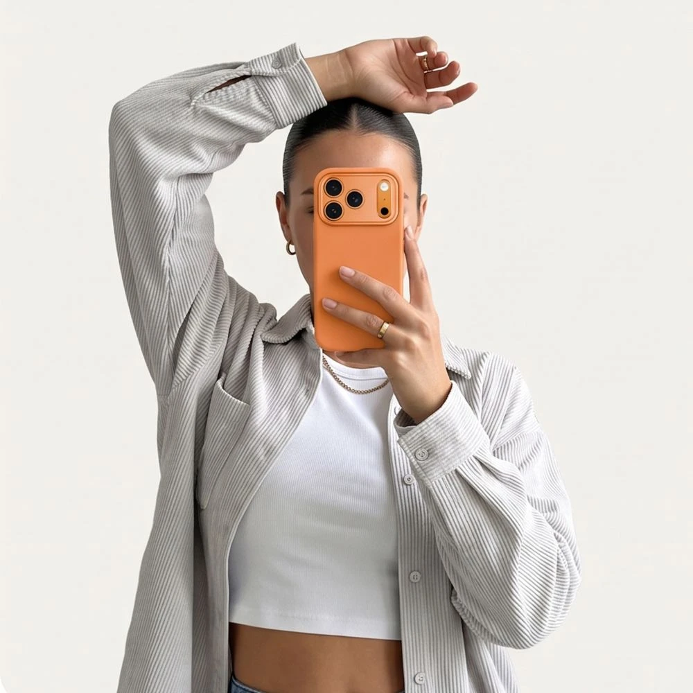 Dėklas TECH-PROTECT UNIQ MagSafe CC iPhone 17 PRO / 18 PRO COSMIC Oranžinis