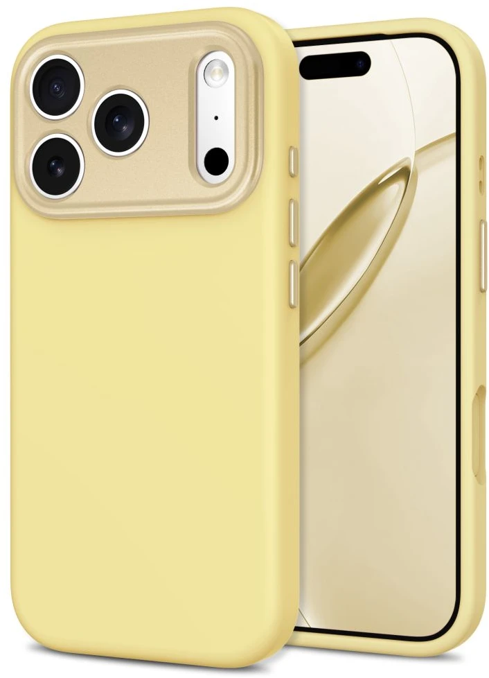 Dėklas TECH-PROTECT UNIQ MagSafe CC iPhone 17 Pro Max / 18 Pro Max MELLOW Geltonas