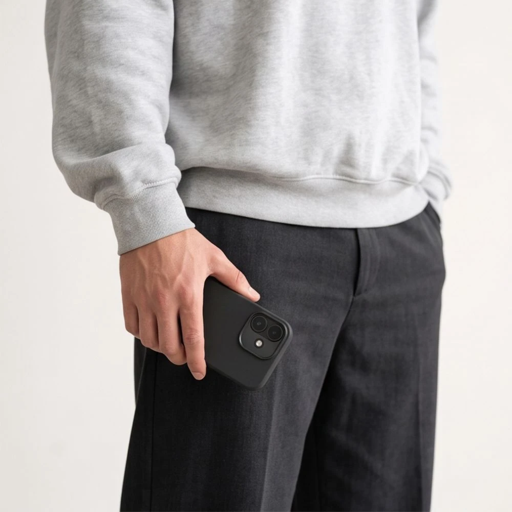 Dėklas Tech-Protect Uniq MagSafe CC Case for iPhone 17 - juodas