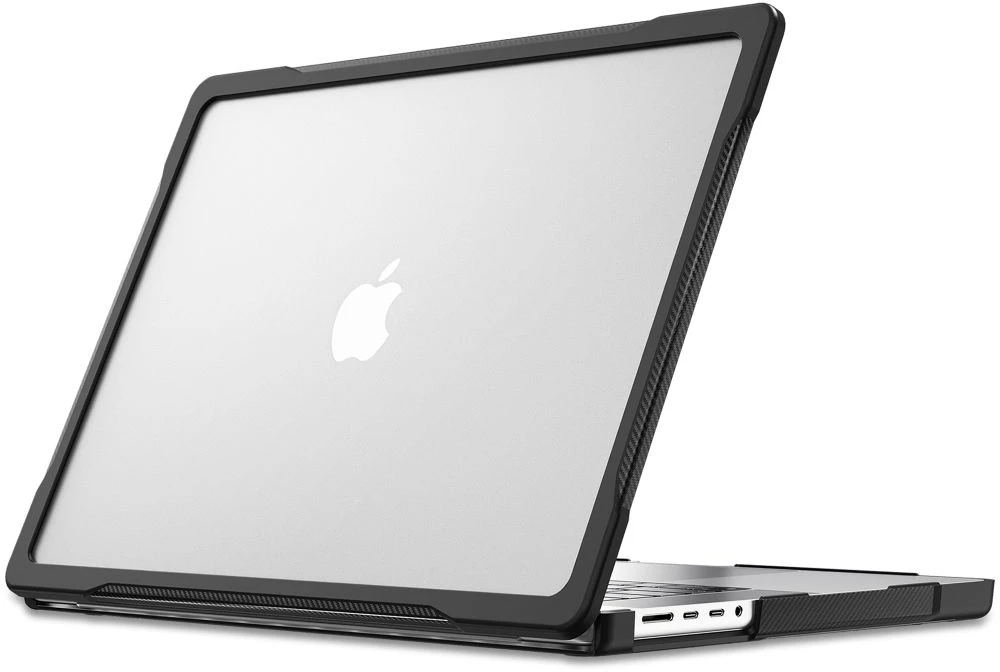 Tech-Protect Velar MacBook Pro 14 M1-M5 Pro / M5 Pro Max 2021-2026 juodas/matte clear