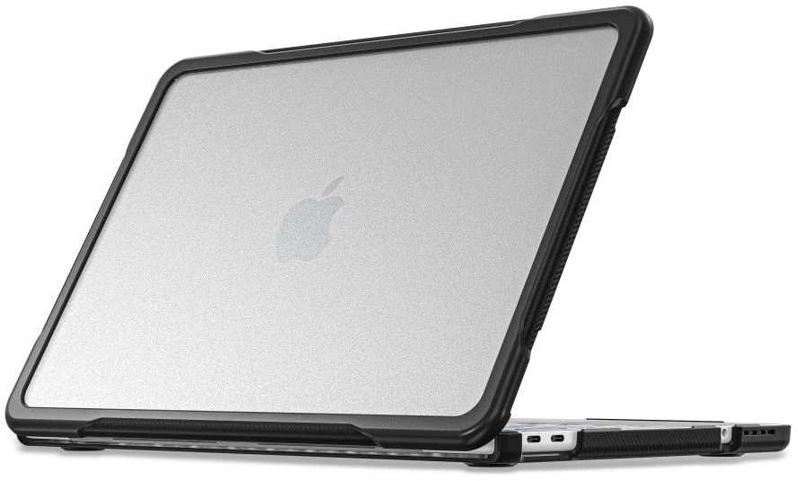 Tech-Protect VELAR MacBook NEO 13 2026 juodos spalvos/matinis skaidrus