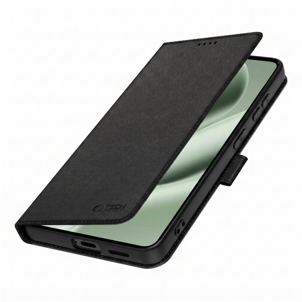 Dėklas Tech-Protect Wallet GOOGLE PIXEL 11 PRO XL MATINIS Juodas