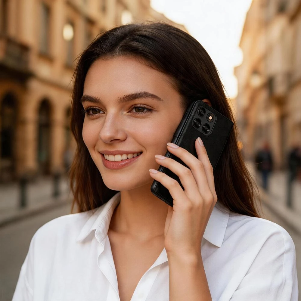 Tech-Protect PINIGINĖS TIPO dėklas MOTOROLA MOTO G67 / G77 Juodas