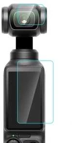 Puluz Grūdinto stiklo objektyvas ir ekrano apsauga DJI OSMO Pocket 3