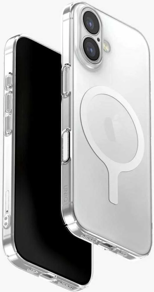 UNIQ Airsuit Dėklas for iPhone 17 Magclick Charging Transparent