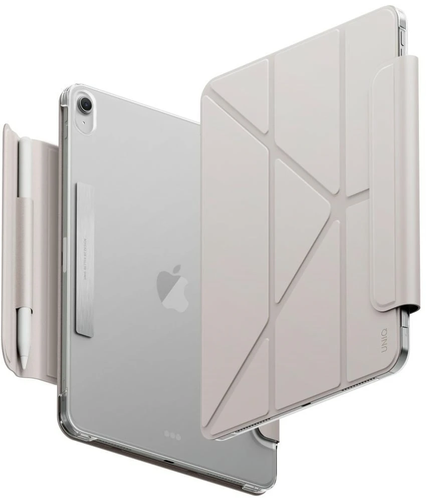 Dėklas UNIQ Camden Lite skirtas iPad Air 11″ M2 2024 / M3 2025 / M4 2026 gelsvas