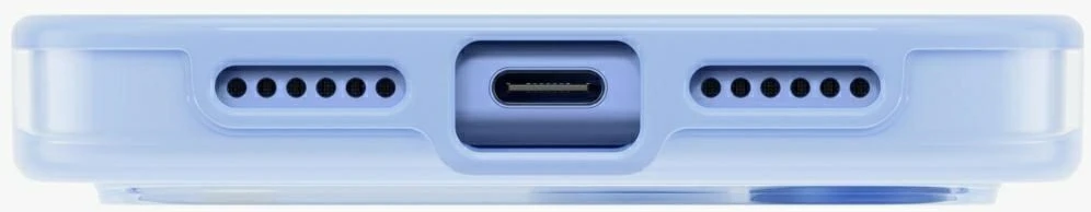 Dėklas UNIQ Clario, skirtas iPhone 18 Pro Max / 17 Pro Max, Magclick Charging, mėlynas