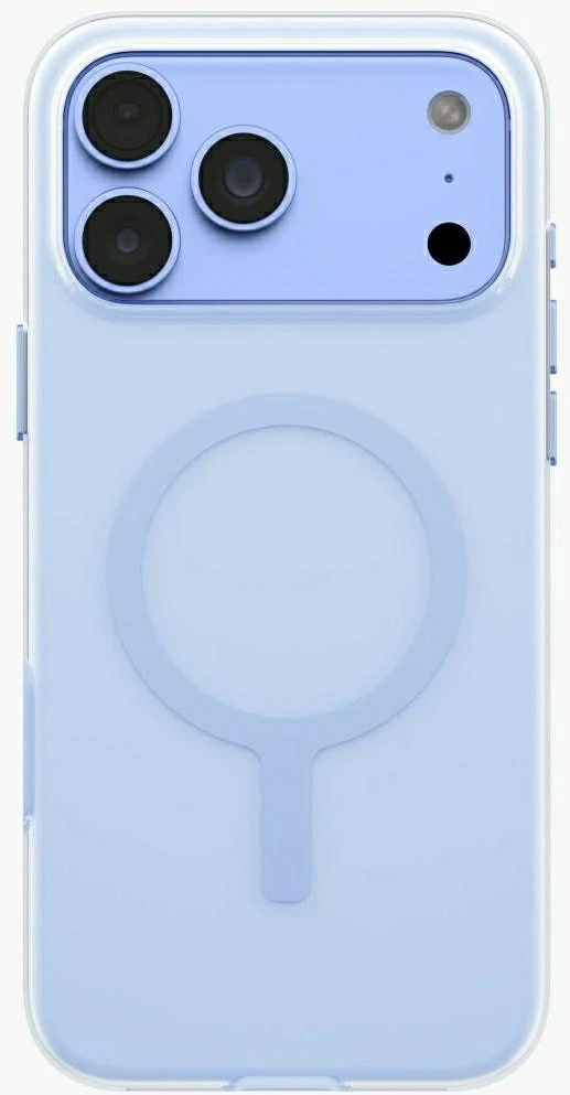 Dėklas UNIQ Clario, skirtas iPhone 18 Pro Max / 17 Pro Max, Magclick Charging, mėlynas